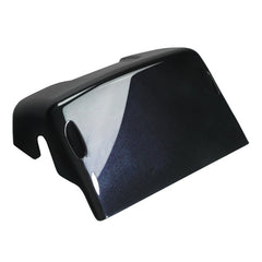 HR3 White Amethyst With Black Licorice Flames Water Pump Cover For Harley Touring Models 14-16