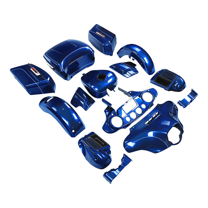 HR3 Superior Blue 2016UC Complete Body Fairing Kit For Harley Ultra Limited FLHTK 14-23