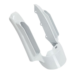 HR3 White Amethyst With Black Licorice Flames CVO STYLE Rear Fender Filler Panel FOR Harley Touring 2014-2023