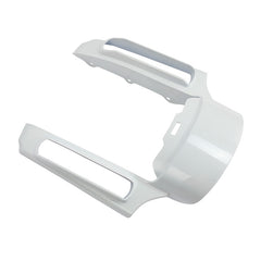 HR3 White Amethyst With Black Licorice Flames CVO STYLE Rear Fender Filler Panel FOR Harley Touring 2014-2023