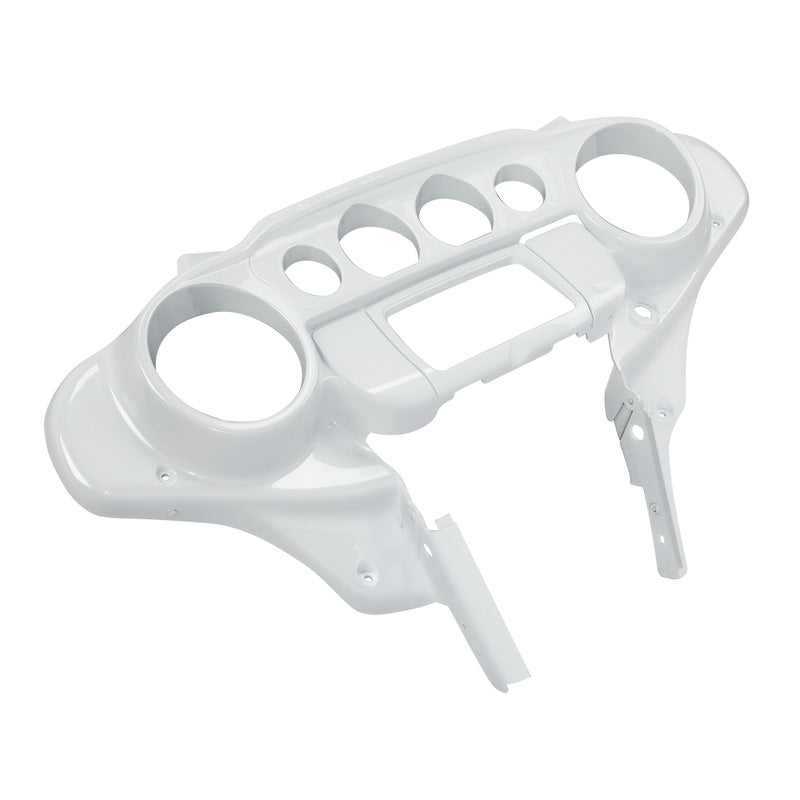 HR3 White Amethyst With Black Licorice Flames Batwing Front  Inner Fairing 2016 CVO STREET GLIDE (FLHXSE )