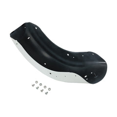 HR3 White Amethyst With Black Licorice Flames Motorcycle Mudguard CVO STYLE REAR FENDER FOR Harley Touring 2014-2023