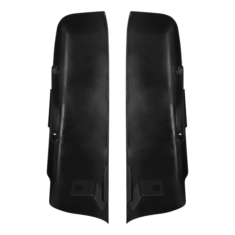 HR3 Sunset Orange / Sunset Black Fade Saddlebag Filler Strips For Harley Touring Models 14-24