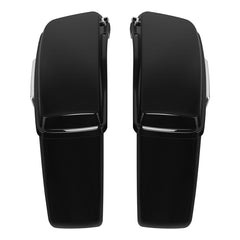 HR3 Sunset Orange / Sunset Black Fade Hard Saddlebags (Regular) For 14-23 Harley Touring