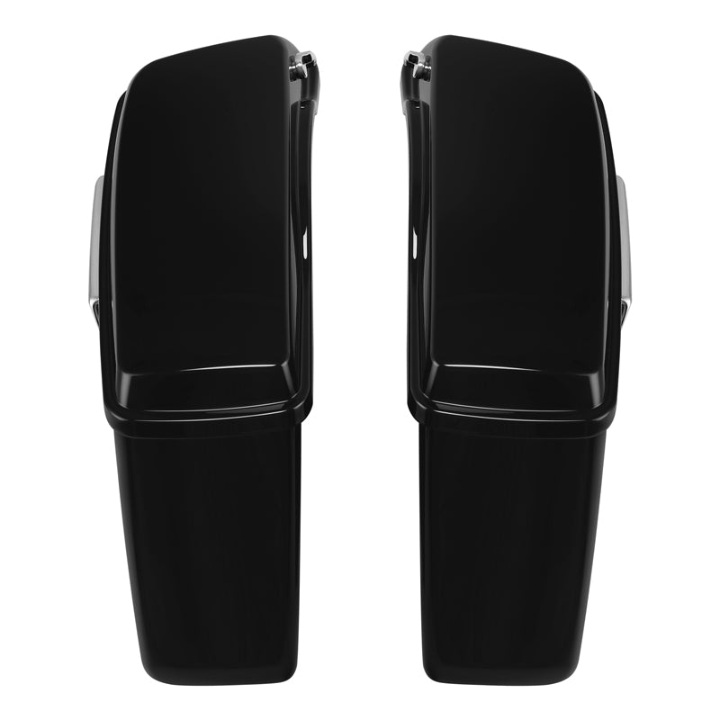 HR3 Sunset Orange / Sunset Black Fade Hard Saddlebags (Regular) For 14-23 Harley Touring