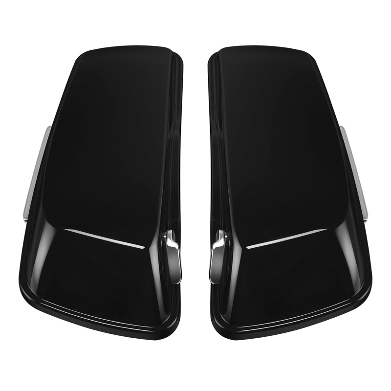 HR3 Sunset Orange / Sunset Black Fade Hard Saddlebags (Regular) For 14-23 Harley Touring