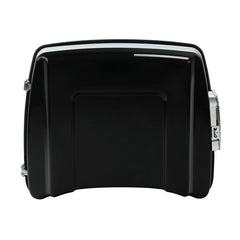 HR3 White Amethyst With Black Licorice Flames 5.5" Razor Style Touring Trunk Luggage For 14-24 Touring