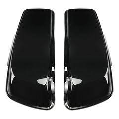 HR3 Sunset Orange / Sunset Black Fade 5" Stretched Extended Saddlebags For Harley Touring 2014-2023