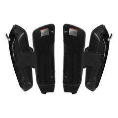 HR3 Sunset Orange / Sunset Black Fade 5" Stretched Extended Saddlebags For Harley Touring 2014-2023
