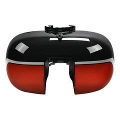 HR3 Sunset Orange / Sunset Black Fade CVO Fuel Gas Tank For 2008-2023 Harley Touring CVO Models