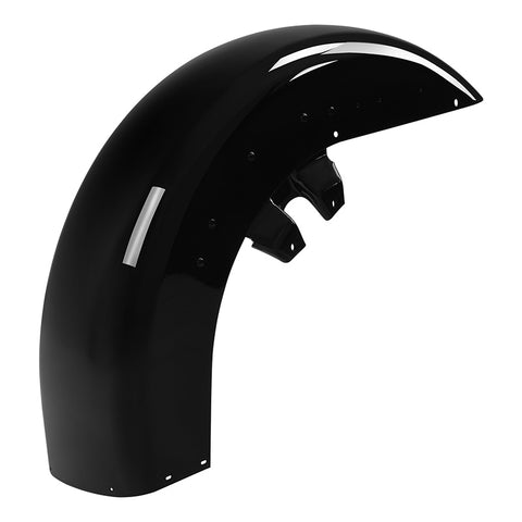 Custom Chrome Gloss Black Front Fender Fit For Harley Electra Tri Glide Ultra Limited Road King '89-'13