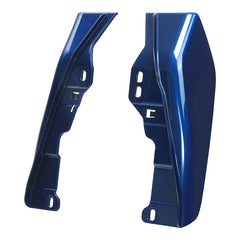 HR3 Superior Blue Mid-Frame Air Deflectors For Harley Touring and Trike Models 09-24