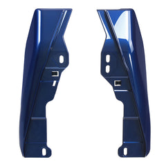 HR3 Superior Blue Mid-Frame Air Deflectors For Harley Touring and Trike Models 09-24