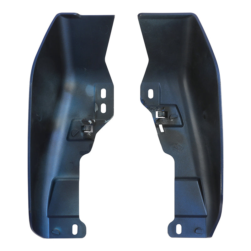 HR3 Superior Blue Mid-Frame Air Deflectors For Harley Touring and Trike Models 09-24