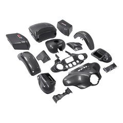 HR3 Gauntlet Gray Metallic Complete Body Fairing Kit For Harley Ultra Limited FLHTK 14-23