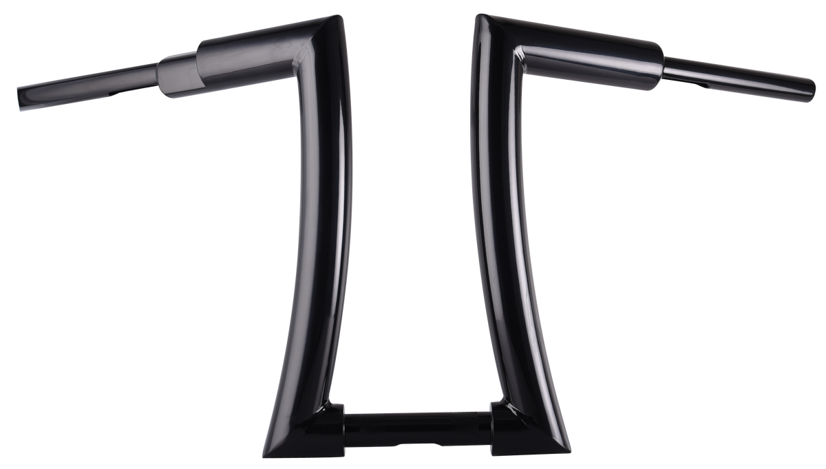 Santee Gloss Black Chrome 2" 16” Rise Borrachos Handlebar Fit For Harley Road King Sportster