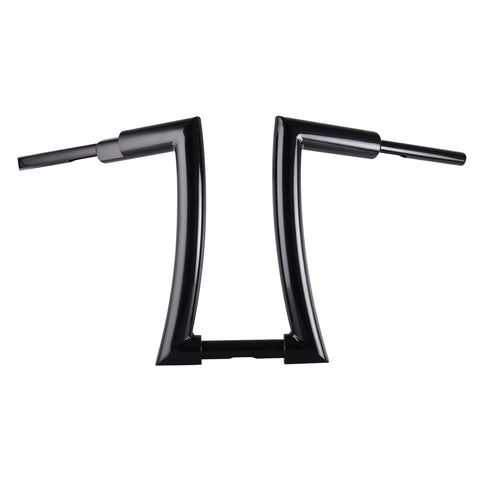 Santee Gloss Black Chrome 2" 16” Rise Borrachos Handlebar Fit For Harley Road King Sportster