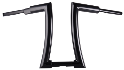 Santee Gloss Black Chrome 2" 16” Rise Borrachos Handlebar Fit For Harley Road King Sportster