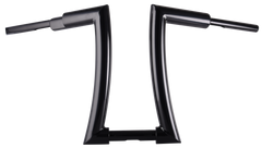 Santee Gloss Black Chrome 2" 16” Rise Borrachos Handlebar Fit For Harley Road King Sportster
