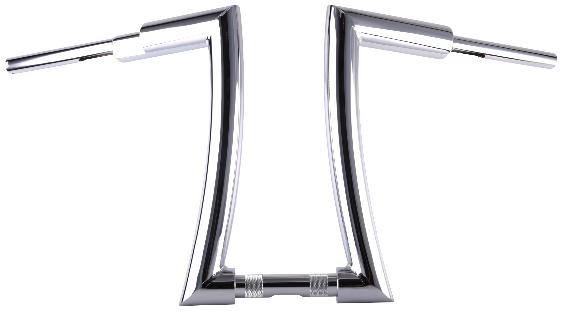 Santee Gloss Black Chrome 2" 16” Rise Borrachos Handlebar Fit For Harley Road King Sportster