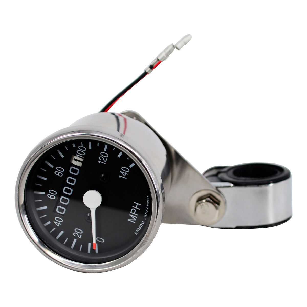 Custom Chrome Chrome Mini Speedometer w/2:1 Ratio 160 MPH Fit For Harl ...