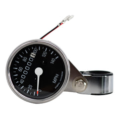 Custom Chrome Chrome Mini Speedometer w/2:1 Ratio 160 MPH Fit For Harley Sportster 1954-1990