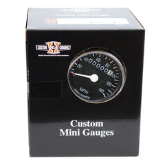 Custom Chrome Chrome Mini Speedometer w/2:1 Ratio 160 MPH Fit For Harley Sportster 1954-1990