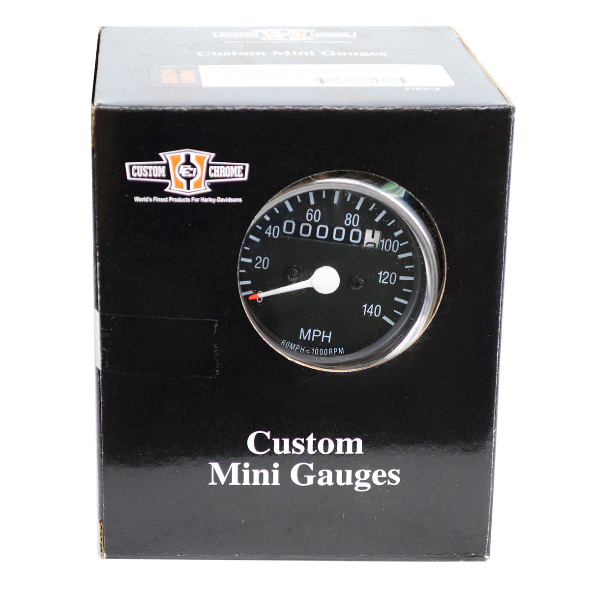 Custom Chrome Mini Speedometer with 1:1 Ratio 140 MPH Fit For Harley FX FXS FL FLH 1968-1983