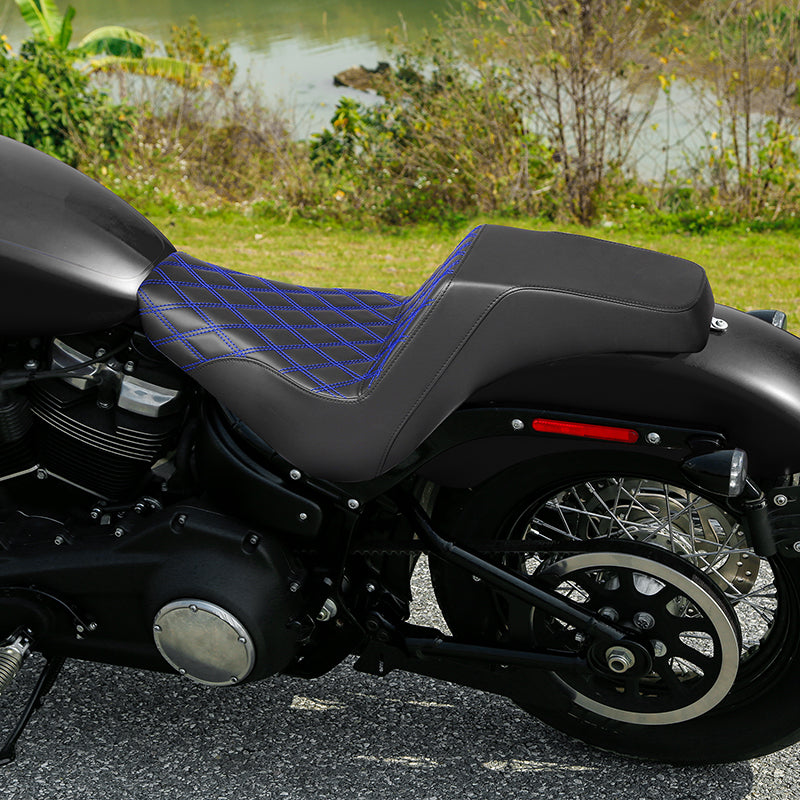 C.C. RIDER Softail Step Up Seat Softail Street Bob FXBB Standard FXST Models, 2018-2025