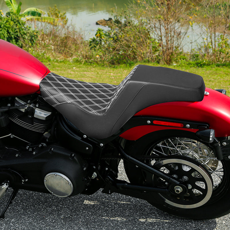 C.C. RIDER Softail Step Up Seat Softail Street Bob FXBB Standard FXST Models, 2018-2025