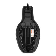 C.C. RIDER Dyna Step Up Seat 2 up Seat Alcantara Motorcycle Seats For Dyna Low Rider Fat Bob FXD/FXDWG, 2006-2017