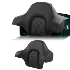 HR3 King Passenger Backrest King Touring Trunk Backrest For Touring Road Glide Electra Glide Street Glide Road King, 2014-2023