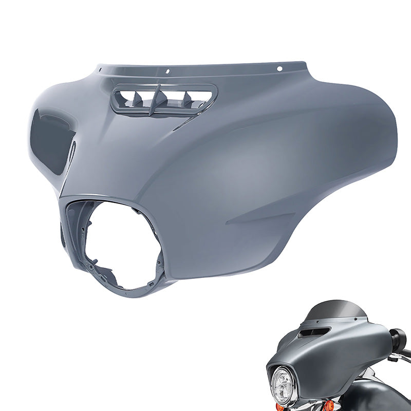 HR3 Gunship Gray Outer Batwing Fairing Cowl Upper STREET GLIDE SPECIAL (FLHXS) 2022