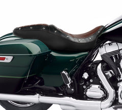 C.C. RIDER Touring Seat 2 up Seat Driver Passenger Seat Dueler For Harley Touring Street Glide Road Glide Electra Glide, 2008-2023