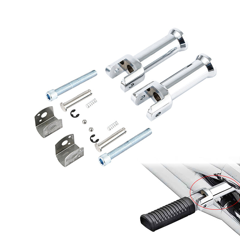 Rear Passenger Footpeg Peg Support Mount For Harley Softail Fat Boy 2018 and later
