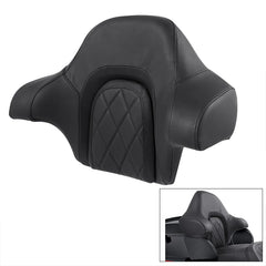 HR3 King Passenger Backrest King Touring Trunk Backrest For Touring Road Glide Electra Glide Street Glide Road King, 2014-2023