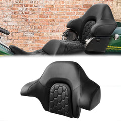 C.C. RIDER King Passenger Backrest King Touring Pack Trunk Backrest For Touring Road Glide Electra Glide Street Glide Road King, 2014-2025