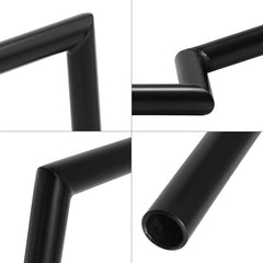 Jammer 1"Wide Style Z-Bar 6"Rise 60's Handlebar W/O Indent Fit For Harley 1"Clamp