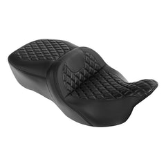 Gel Seat C.C. RIDER Touring Seat 2 Up Seat Driver Passenger Seat For Harley CVO Street Glide Road King Road Glide Electra Glide, 2009-2023
