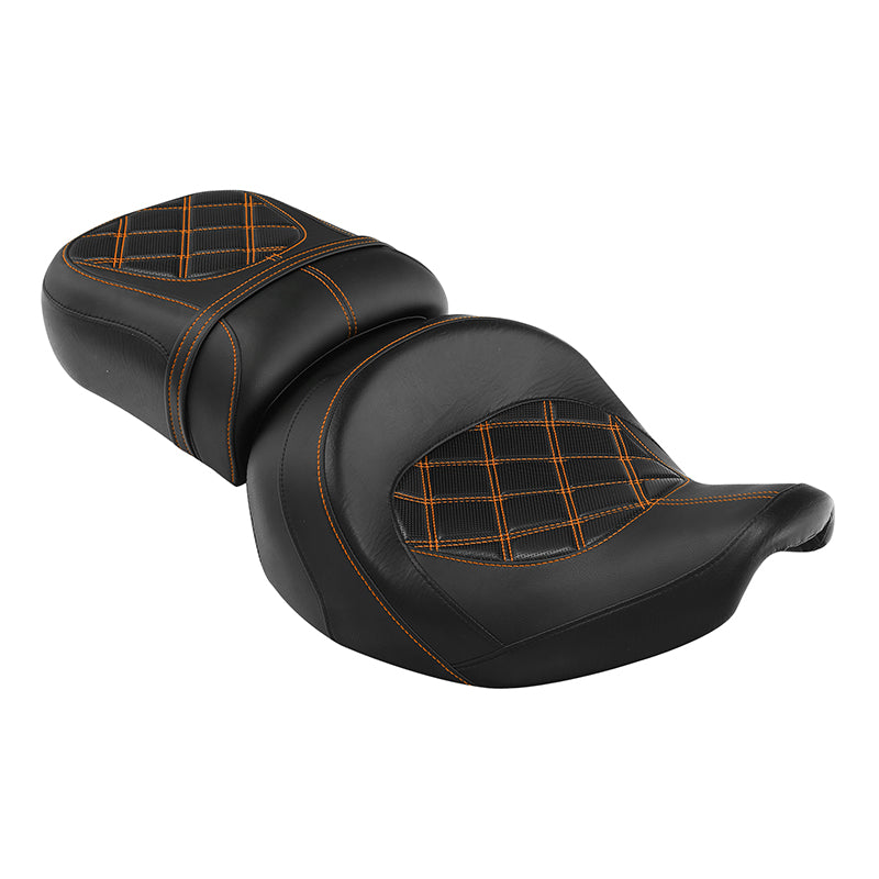 C.C. RIDER Indian Seat 2 Piece 2 Up Seat For Indian Chieftain Dark Horse Chieftain Limited Chieftain Elite Springfield, 2014-2025