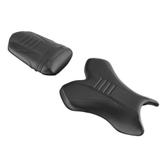 C.C. RIDER YZF R1 Front And Rear Seat For YAMAHA YZFR1 Black Carbon Fiber, 2004-2006