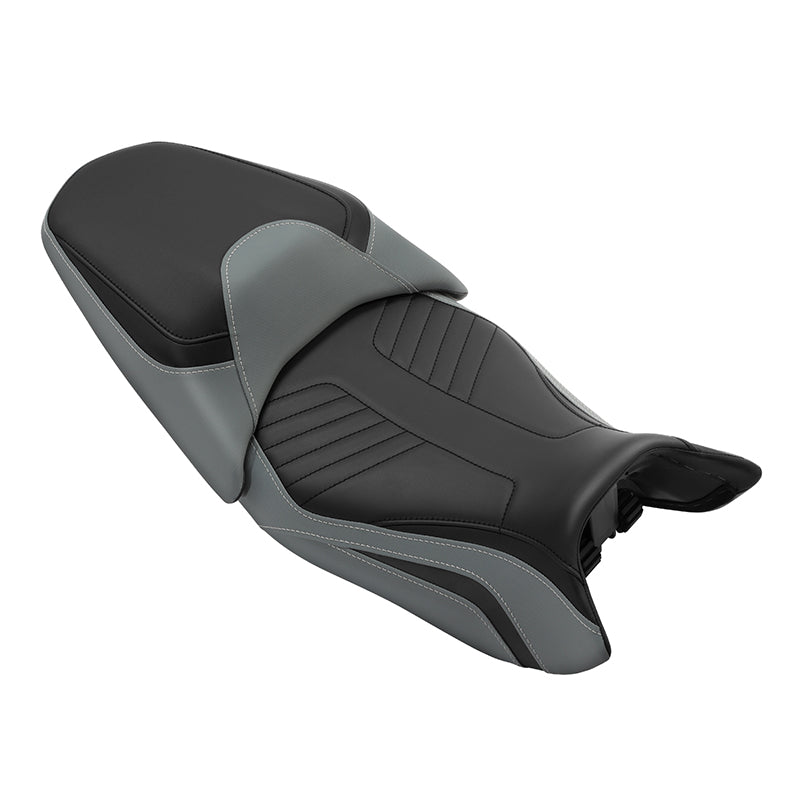 C.C. RIDER BMW R1300GS Seat Rider Passenger Seat Pillion Cushion Black Gray For BMW R1300GS, 2023-2025