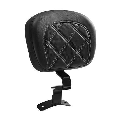 C.C. RIDER Rider Backrest Driver Backrest Pad For Harley Touring CVO Electra Glide Road King Street Glide Road Glide, 2009-2023