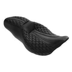 C.C. RIDER Touring Seat 2 up Seat Driver Passenger Seat For Harley Touring Electra Glide Street Glide Road Glide, 2008-2023
