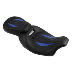 Gel Seat C.C. RIDER Touring Seat Low Profile Driver Passenger Seat For Street Glide Road King Road Glide, 2009-2023
