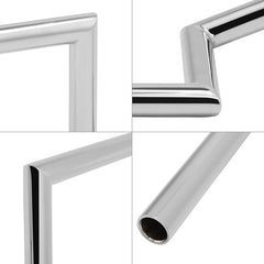 Jammer 1" Wide Z-Bar 6" Rise 60's Handlebar Non-dimpled Fits For Harley 1" Clamp