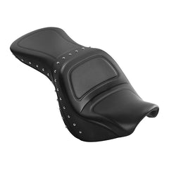 C.C. RIDER VN900 Vulcan Classic One Piece Seat Standard Driver Passenger Seat Studs Trimming For Kawasaki Vulcan Classic, 2006-2025