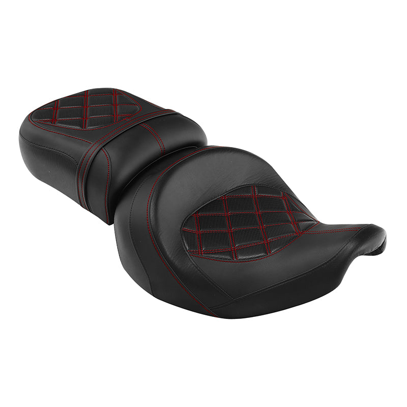 C.C. RIDER Indian Seat 2 Piece 2 Up Seat For Indian Chieftain Dark Horse Chieftain Limited Chieftain Elite Springfield, 2014-2025