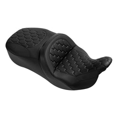 Gel Seat C.C. RIDER Touring Seat 2 Up Seat Driver Passenger Seat For Harley CVO Road Glide Electra Glide Street Glide Road King, 2009-2023