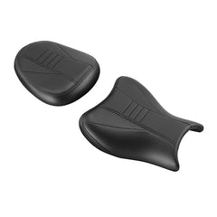 C.C. RIDER GSX1300R Front And Rear Seat Fit For SUZUKI Hayabusa GSX1300R Black Carbon Fiber Stitching, 2008-2020